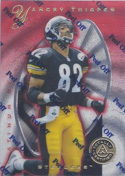 1997 Pinnacle Totally Certified #70 Yancey Thigpen Front