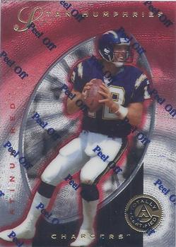 1997 Pinnacle Totally Certified #92 Stan Humphries Front