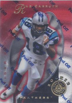 1997 Pinnacle Totally Certified #142 Rae Carruth Front