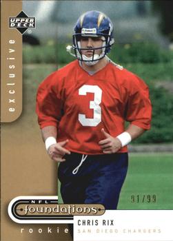 2005 Upper Deck Foundations - Exclusive Gold #106 Chris Rix Front