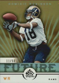 2005 Upper Deck Reflections - Gold #157 Dominic Robinson Front