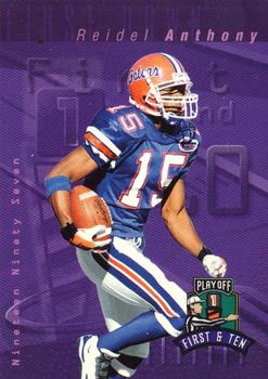 1997 Playoff First & Ten #14 Reidel Anthony Front