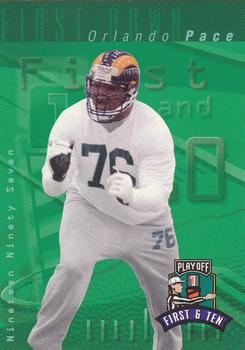 1997 Playoff First & Ten #190 Orlando Pace Front
