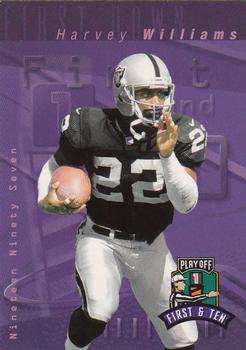 1997 Playoff First & Ten #227 Harvey Williams Front