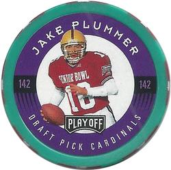 1997 Playoff First & Ten - Chip Shots Green #142 Jake Plummer Front
