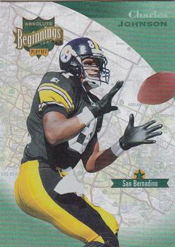 1997 Playoff Absolute Beginnings #47 Charles Johnson Front