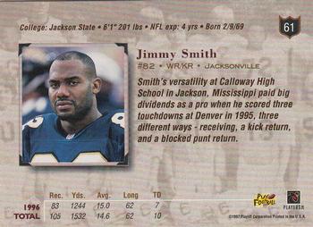 1997 Playoff Absolute Beginnings #61 Jimmy Smith Back