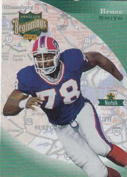 1997 Playoff Absolute Beginnings #78 Bruce Smith Front