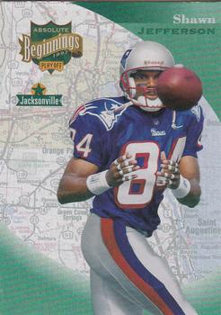 1997 Playoff Absolute Beginnings #84 Shawn Jefferson Front