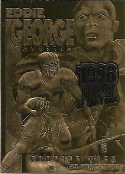 1997 Bleachers 23-Kt Gold #NNO Eddie George Front