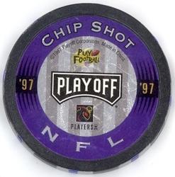 1997 Playoff Absolute Beginnings - Chip Shots Black #102 Byron Hanspard Back