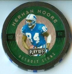 1997 Playoff Absolute Beginnings - Chip Shots Black #117 Herman Moore Front