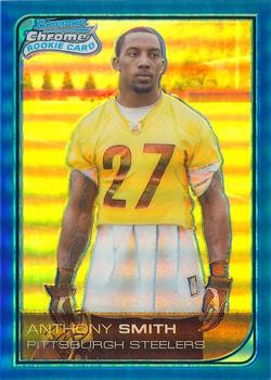 2006 Bowman Chrome - Blue Refractors #54 Anthony Smith Front