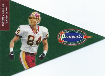 1997 Playoff Absolute Beginnings - Pennants #75 Jamie Asher Front