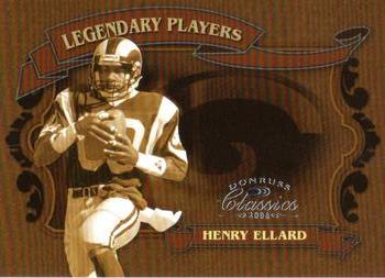 2006 Donruss Classics - Legendary Players Silver #LP-12 Henry Ellard Front