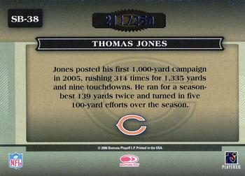 2006 Donruss Classics - Sunday's Best Silver #SB-38 Thomas Jones Back