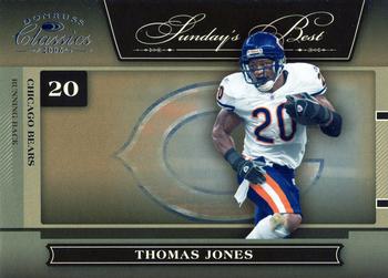 2006 Donruss Classics - Sunday's Best Silver #SB-38 Thomas Jones Front
