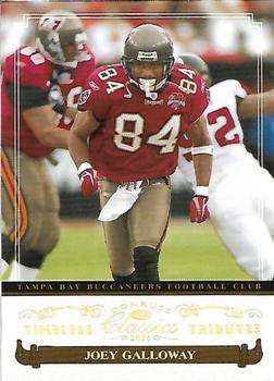 2006 Donruss Classics - Timeless Tributes Gold #93 Joey Galloway Front