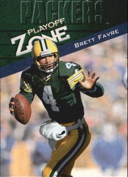 1997 Playoff Zone #1 Brett Favre Front