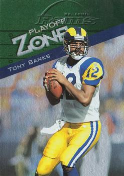 1997 Playoff Zone #59 Tony Banks Front