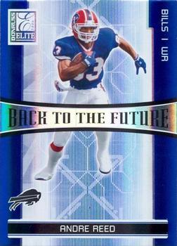2006 Donruss Elite - Back to the Future Blue #BTF-2 Andre Reed / Lee Evans Front