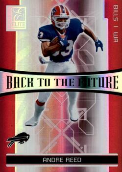 2006 Donruss Elite - Back to the Future Red #BTF-2 Andre Reed / Lee Evans Front