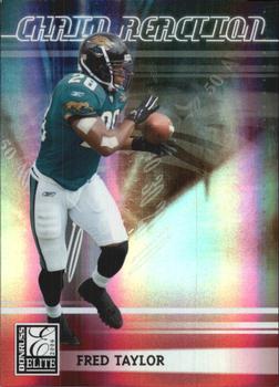 2006 Donruss Elite - Chain Reaction Red #CR-23 Fred Taylor Front