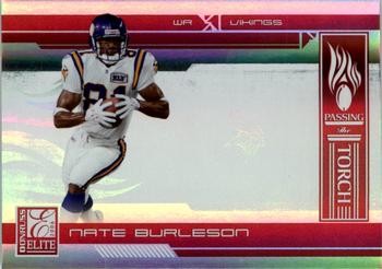 2006 Donruss Elite - Passing the Torch Red #PT-17 Nate Burleson Front