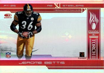 2006 Donruss Elite - Passing the Torch Red #PT-25 Willie Parker / Jerome Bettis Back