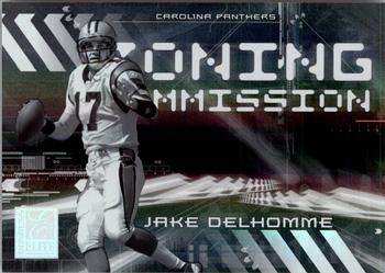 2006 Donruss Elite - Zoning Commission Black #ZC-11 Jake Delhomme Front