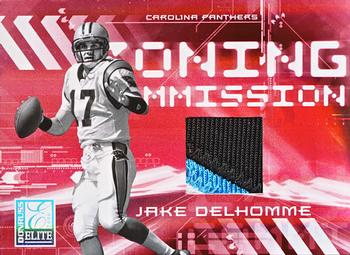 2006 Donruss Elite - Zoning Commission Jerseys Prime #ZC-11 Jake Delhomme Front