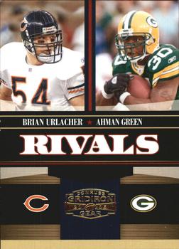 2006 Donruss Gridiron Gear - Rivals Gold #R-9 Brian Urlacher / Ahman Green Front