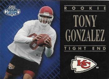 1997 Pro Line Gems #79 Tony Gonzalez Front