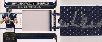 2006 Donruss Gridiron Gear - Gridiron Gems Jersey Jumbo Autographs #204 Charlie Whitehurst Front