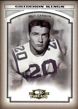 2006 Donruss Threads - College Gridiron Kings Gold #CGK-4 Billy Cannon Front