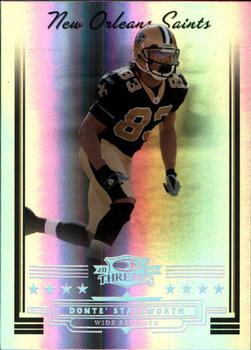 2006 Donruss Threads - Silver Holofoil #65 Donte Stallworth Front