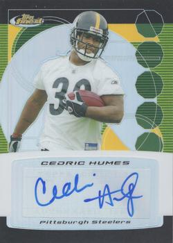2006 Finest - Autographs Refractor #FA-CH Cedric Humes Front