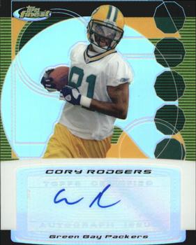 2006 Finest - Autographs Refractor #FA-CR Cory Rodgers Front