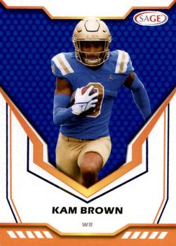 2024 SAGE HIT - Blue #47 Kam Brown Front