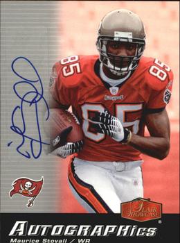 2006 Flair Showcase - Autographics #AU-MS Maurice Stovall Front