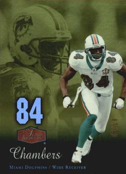 2006 Flair Showcase - Gold #53 Chris Chambers Front