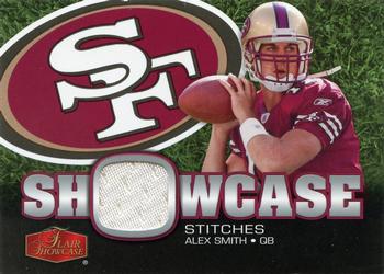 2006 Flair Showcase - Showcase Stitches Jersey #SHS-AS Alex Smith Front