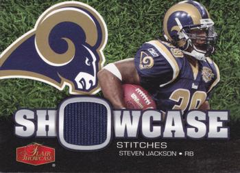 2006 Flair Showcase - Showcase Stitches Jersey #SHS-SJ Steven Jackson Front