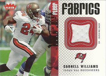 2006 Fleer - Fabrics #FF-CW Carnell Williams Front