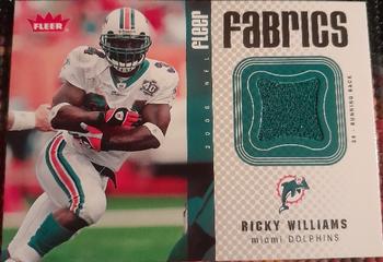 2006 Fleer - Fabrics #FF-RW Ricky Williams Front