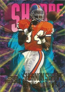 1997 SkyBox Impact #145 Shannon Sharpe Front