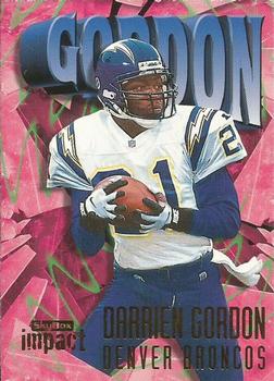 1997 SkyBox Impact #206 Darrien Gordon Front