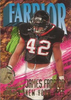 1997 SkyBox Impact #221 James Farrior Front