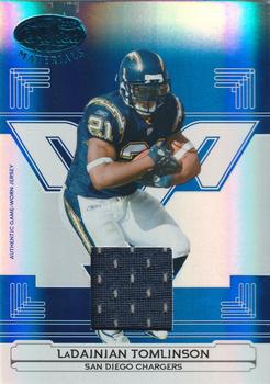 2006 Leaf Certified Materials - Mirror Blue Materials #122 LaDainian Tomlinson Front