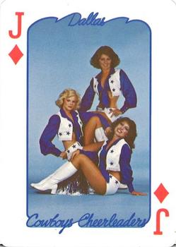 1979 Dallas Cowboys Cheerleaders Playing Cards #J♦  Front